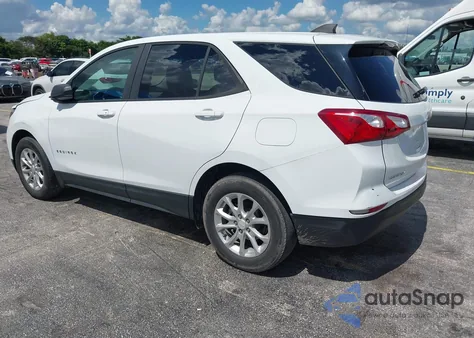 2021 Chevrolet Equinox Fwd Ls из США, поврежденный, VIN 2GNAXHEV7M6146385